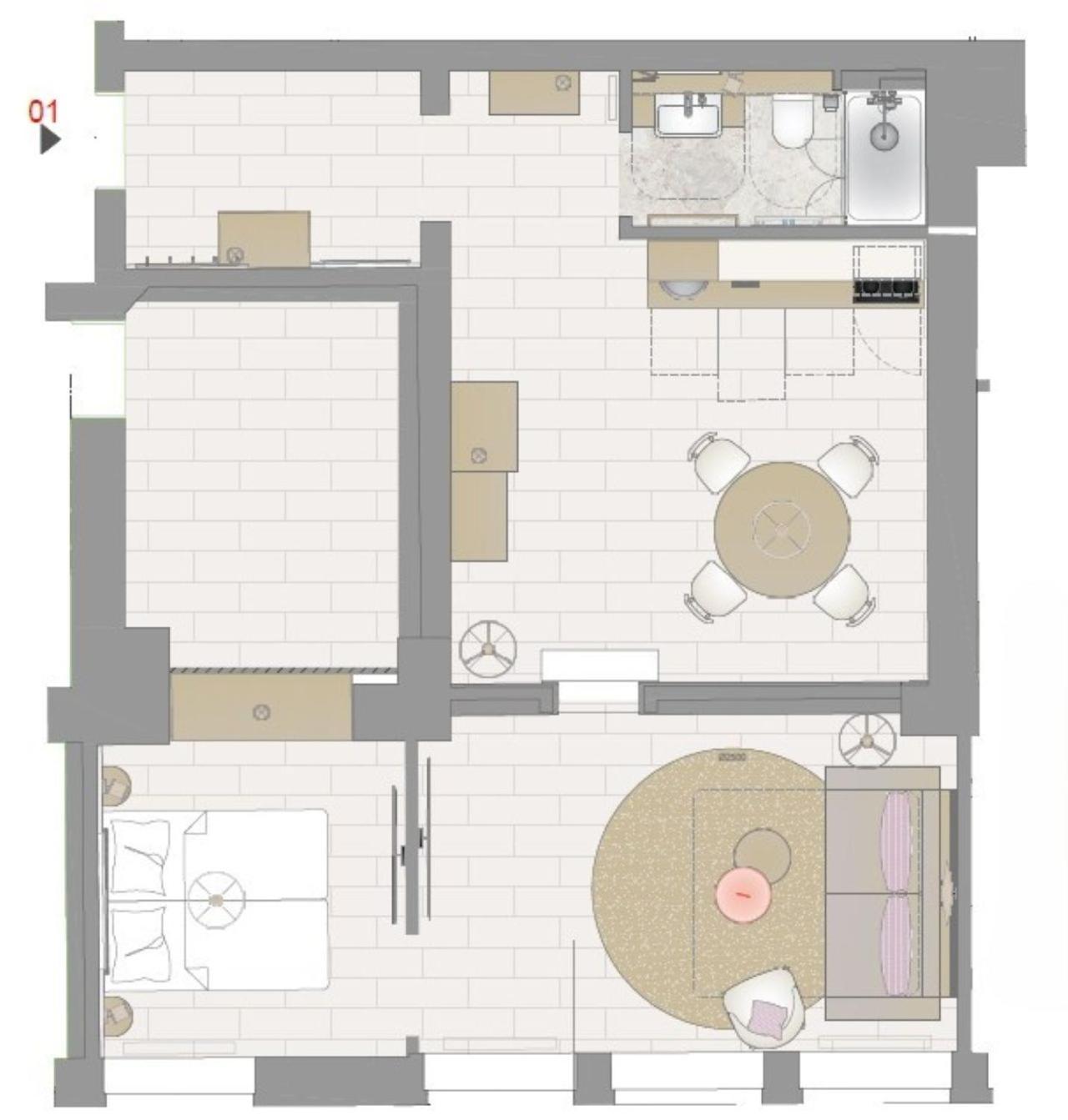 Apartment Appartementhaus Meeresburg